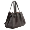 POURCHET - BLOSSOM CROCCO LARGE | MARRON POURCHET - BLOSSOM CROCCO LARGE | MARRON