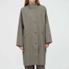 MOSHI MOSHI MIND - ELLA COAT CANVAS | KHAKI GRAY MOSHI MOSHI MIND - ELLA COAT CANVAS | KHAKI GRAY