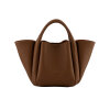POURCHET - CITROUILLE SATCHEL BAG MEDIUM | TAUPE POURCHET - CITROUILLE SATCHEL BAG MEDIUM | TAUPE