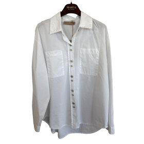MARTA DU CHATEAU - CITRINE SHIRT | WHITE