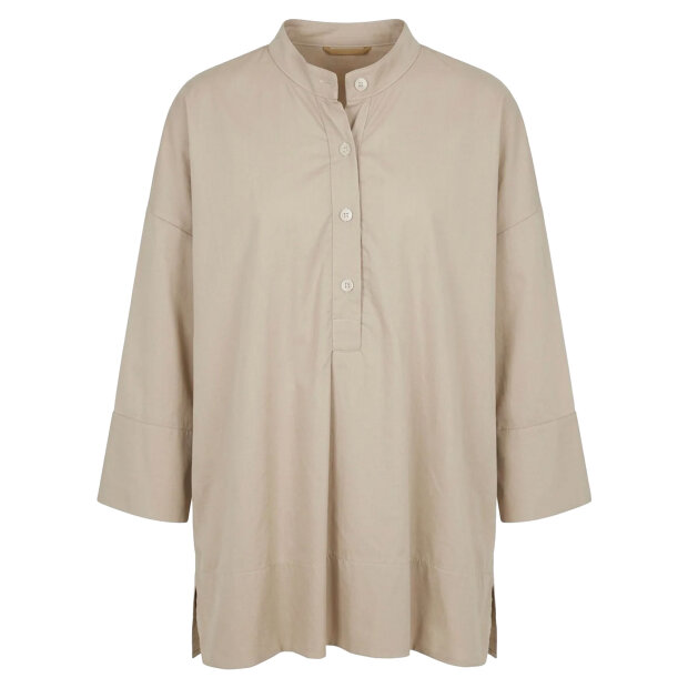 MARTA DU CHATEAU - GINGER BLOUSE | BEIGE