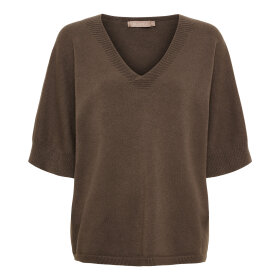 MARTA DU CHATEAU - INAYA KNIT | CHOCOLATE