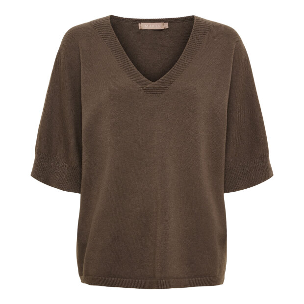 MARTA DU CHATEAU - INAYA KNIT | CHOCOLATE