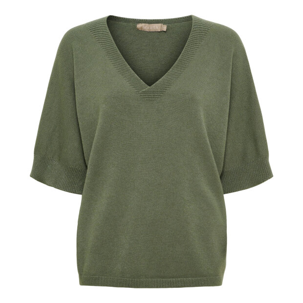 MARTA DU CHATEAU - INAYA KNIT | MILITARY MELANGE