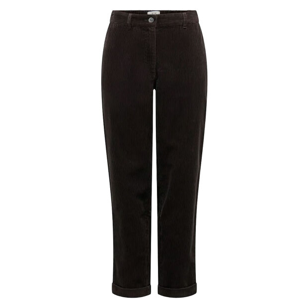 JDY - SHIRAZ MW ANK PANTS | CHOCOLATE TORTE
