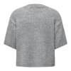 JDY - DICTE S/S PULL O-NECK KNIT | MEDIUM GREY JDY - DICTE S/S PULL O-NECK KNIT | MEDIUM GREY