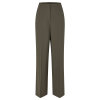 SECOND FEMALE - FIQUE CLASSIC TROUSERS | BLACK OLIVE SECOND FEMALE - FIQUE CLASSIC TROUSERS | BLACK OLIVE