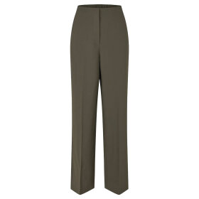 SECOND FEMALE - FIQUE CLASSIC TROUSERS | BLACK OLIVE