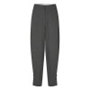 SECOND FEMALE - ANJOU TROUSERS | DARK GREY MELANGE SECOND FEMALE - ANJOU TROUSERS | DARK GREY MELANGE