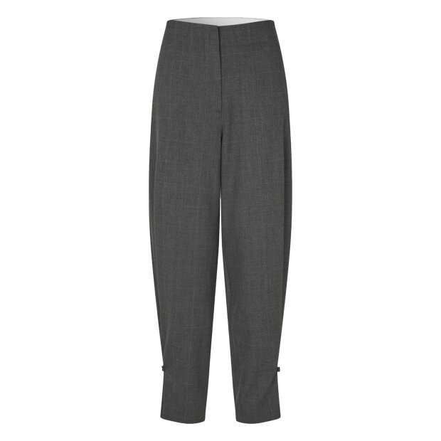 SECOND FEMALE - ANJOU TROUSERS | DARK GREY MELANGE