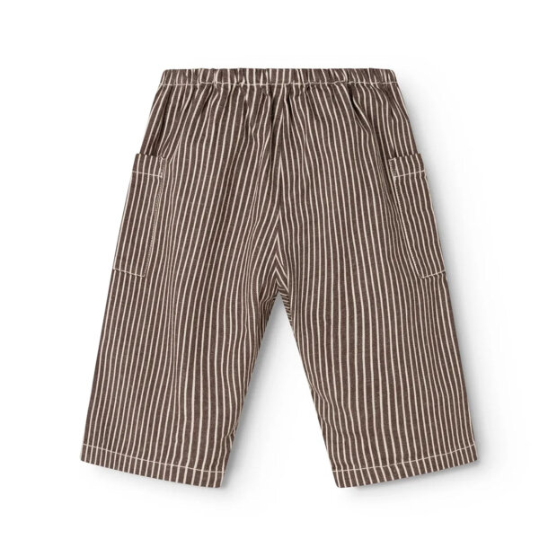 MARMAR COPENHAGEN - PANTO BUKSER | DARK BROWNIE STRIPE