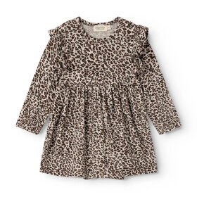 MARMAR COPENHAGEN - LEO RAMONA LS FRILL KJOLE | DARK BROWN LEO MARMAR COPENHAGEN - LEO RAMONA LS FRILL KJOLE | DARK BROWN LEO