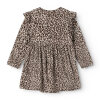 MARMAR COPENHAGEN - LEO RAMONA LS FRILL KJOLE | DARK BROWN LEO MARMAR COPENHAGEN - LEO RAMONA LS FRILL KJOLE | DARK BROWN LEO