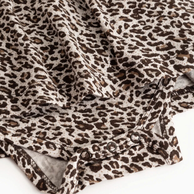 MARMAR COPENHAGEN - LEO RAMONA LS FRILL KJOLE | DARK BROWN LEO