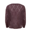 BLACK COLOUR - BJOERK ARGYLE JUMPER | COFFEE BLACK COLOUR - BJOERK ARGYLE JUMPER | COFFEE
