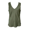 BLACK COLOUR - MABEL DOUBLE V-NECK TOP | ARMY BLACK COLOUR - MABEL DOUBLE V-NECK TOP | ARMY