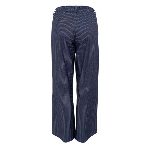 BLACK COLOUR - MOORE BOW PANTS | NAVY STRIPE