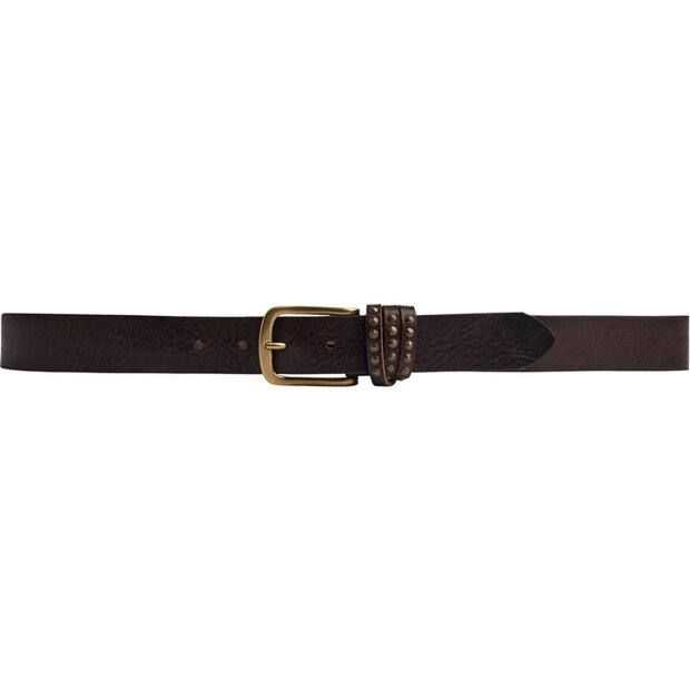 DEPECHE - JEANS BELT | DARK BROWN
