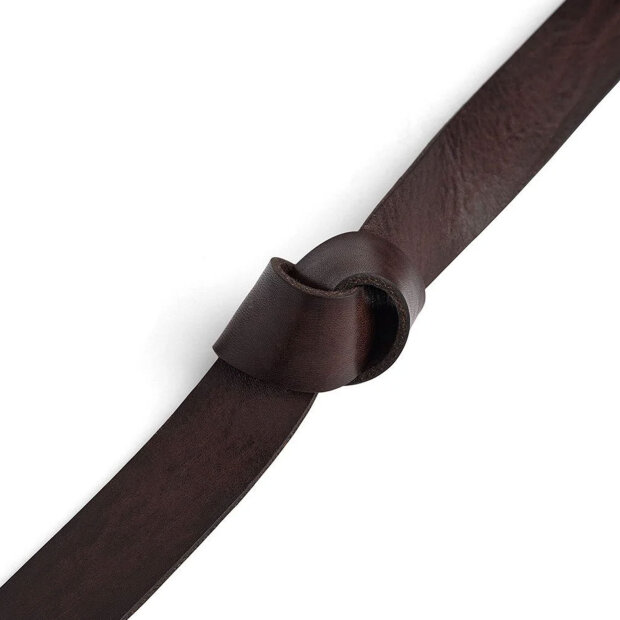 DEPECHE - JEANS BELT | DARK BROWN