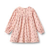 WHEAT - DRESS L/S ELVIRA | DIM ROSE FLOWERS WHEAT - DRESS L/S ELVIRA | DIM ROSE FLOWERS