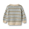 WHEAT - JACQUARD PULLOVER HARLOW | OFFWHITE WHEAT - JACQUARD PULLOVER HARLOW | OFFWHITE