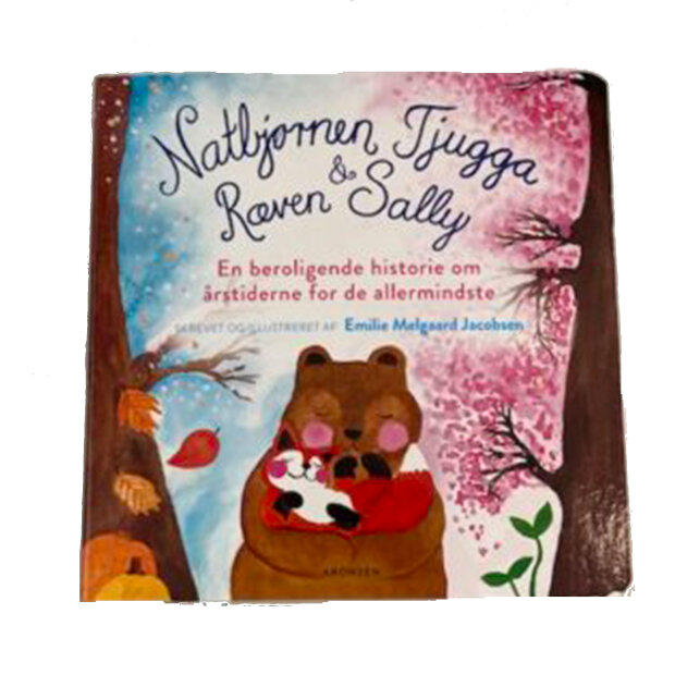 TJUGGA - NATBJØRNEN TJUGGA & RÆVEN SALLY - PAPBOG
