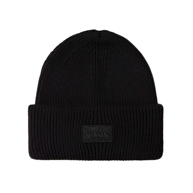 LALA BERLIN - LALA BEANIE 1 | BLACK