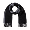 LALA BERLIN - LALA SCARF 4 | BLACK LALA BERLIN - LALA SCARF 4 | BLACK