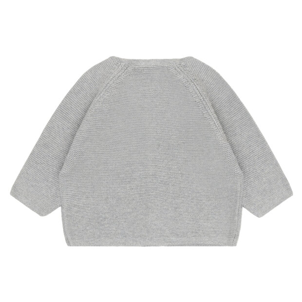 FIXONI - CARDIGAN KNIT | FLINT GRAY MELANGE