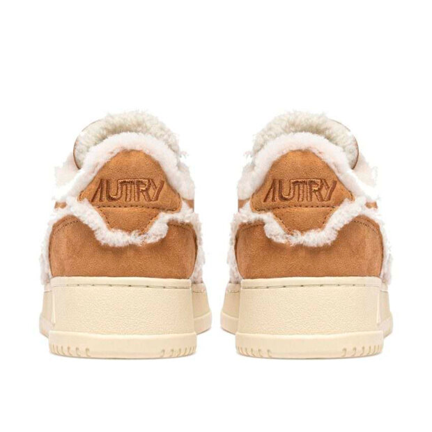 AUTRY - MEDALIST LOW WOMAN | SUEDE/COGNAC