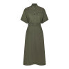 NEO NOIR - CINA POPLIN DRESS | ARMY NEO NOIR - CINA POPLIN DRESS | ARMY