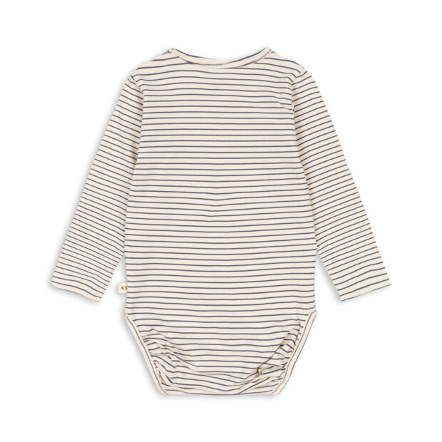 KONGES SLØJD - BASIC LS BODY GOTS | STRIPE COMO