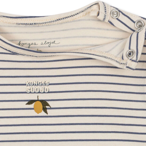 KONGES SLØJD - BASIC LS BODY GOTS | STRIPE COMO