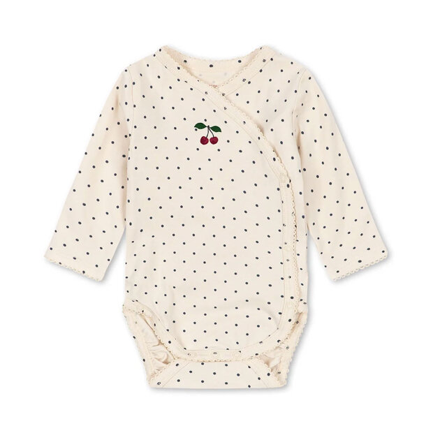 KONGES SLØJD - BASIC LS NEWBORN BODY | BLUE DOT