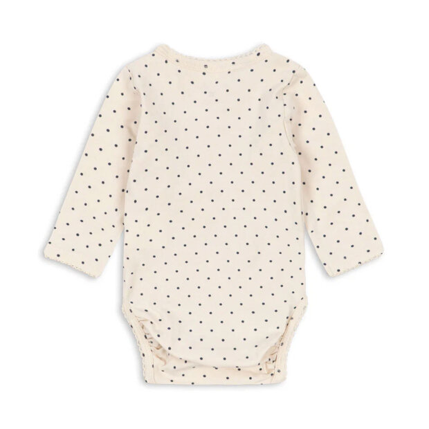 KONGES SLØJD - BASIC LS NEWBORN BODY | BLUE DOT