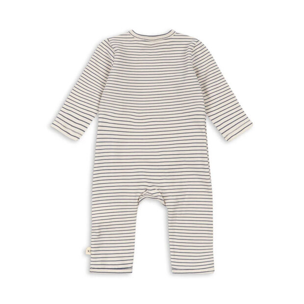 KONGES SLØJD - BASIC NEWBORN ONESIE | STRIPE COMO