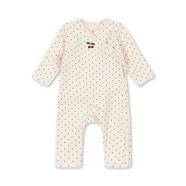 KONGES SLØJD - BASIC NEWBORN ONESIE | BLUE DOT
