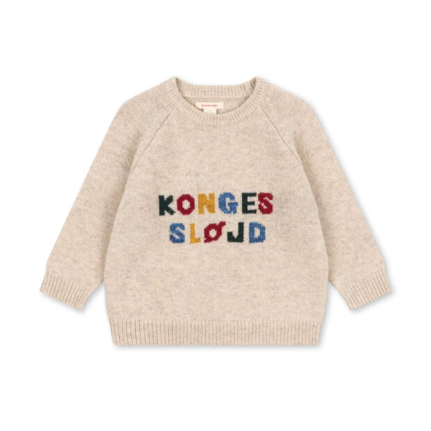KONGES SLØJD - BILLI KNIT SWEATER | OFF WHITE