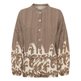 MARTA DU CHATEAU - SEQUOIA SHIRT | MARRONE