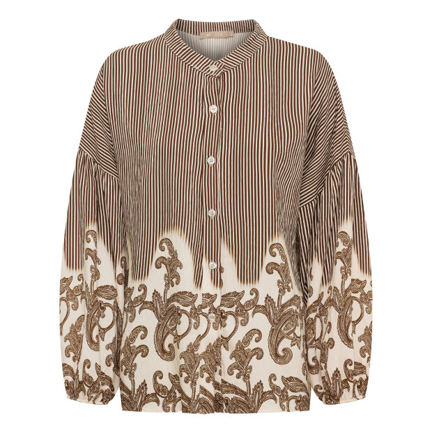 MARTA DU CHATEAU - SEQUOIA SHIRT | MARRONE