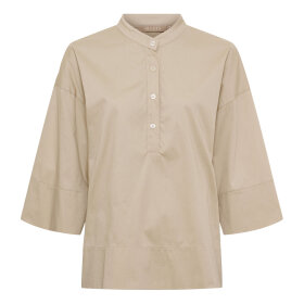 MARTA DU CHATEAU - GINGER BLOUSE | BEIGE
