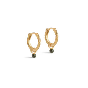 ENAMEL COPENHAGEN - BELLE HOOPS FG | KHAKI