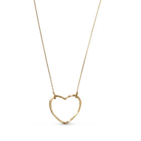 ENAMEL COPENHAGEN - ORGANIC HEART CHUNKY NECKLACE | FORGYLDT