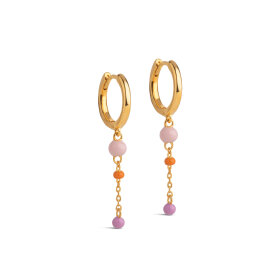 ENAMEL COPENHAGEN - LOLA BOLD HOOPS | BLUSH ENAMEL COPENHAGEN - LOLA BOLD HOOPS | BLUSH