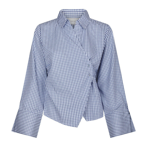 NEO NOIR - FENLI CHECK SHIRT | BLUE