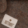 HUTTELIHUT - BALACLAVA EARS WOOL FLEECE | BROWN MELANGE HUTTELIHUT - BALACLAVA EARS WOOL FLEECE | BROWN MELANGE