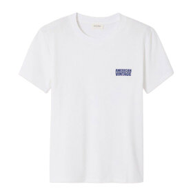 AMERICAN VINTAGE - YKOBOW T-SHIRT | HVID AMERICAN VINTAGE - YKOBOW T-SHIRT | HVID