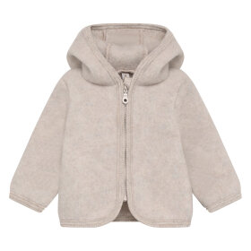 HUTTELIHUT - JACKET EARS WOOL FLEECE | CAMEL MELANGE