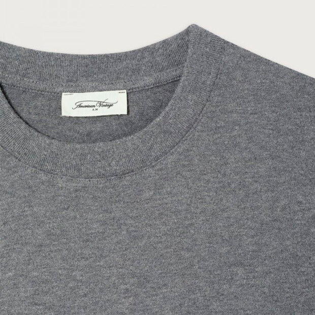 AMERICAN VINTAGE - YKOBOW T-SHIRT | GRANITE CHIN