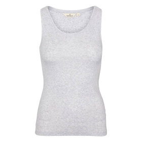 BASIC APPAREL - ARENSE TANK TOP | LIGHT GREY MELANGE